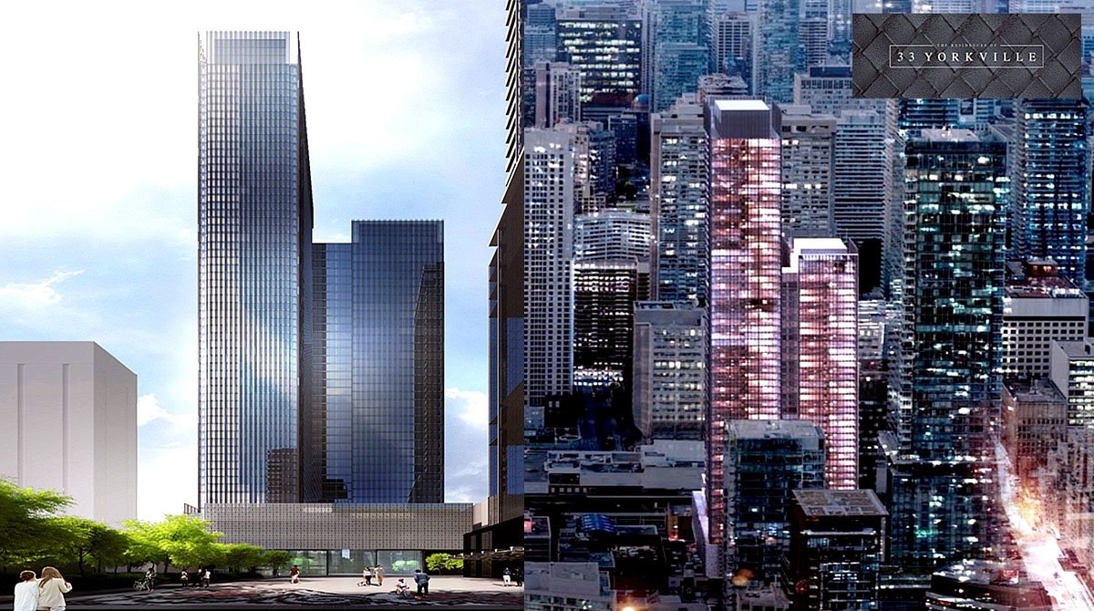Conjoined Towers to be Built in Yorkville